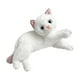 thumbnail image 1 of Gato realista de peluche, juguete coleccionable, lindo y realista, compañero abrazable. Blanco, 1 of 9