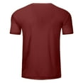 thumbnail image 5 of LUOGENLI T-shirts pour Homme pour Hommes T-Shirt d'Été de Baseball Imprimé T-Shirt Homme T-shirts Amusants T-shirts Graphiques T-shirts de Pâques pour Hommes T-shirts Graphiques Pêche Saint-Valentin Rouge TG, 5 of 5