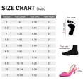thumbnail image 2 of Pennysue Women's Slingback Heels Hot Pink Pointed Toe Dress Pumps 7M, 2 of 6