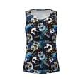 thumbnail image 4 of Easygdp Football Women's Workout Tank Top, Running Top, Hiking Shirt, Quick-Dry for Running, Yoga, Hiking - Large, 4 of 9