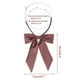thumbnail image 2 of INSPIRAR CHIC Corbata de moño de color sólido con cinta western preatado color rojo oscuro, 2 of 6