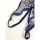 thumbnail image 5 of Braguitas transparentes con entrepierna abierta y bordado floral - Lencería y ropa interior sensual para mujer, 5 of 5
