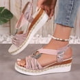 thumbnail image 6 of YOUYEDIAN Orthopedic Casual Sandals for Women Non Slip Slip on Arch Support Summer Flat Sandals Breathable Beach Slippers 2026 Soft Orthopedic Shoes (Pink), 6 of 6