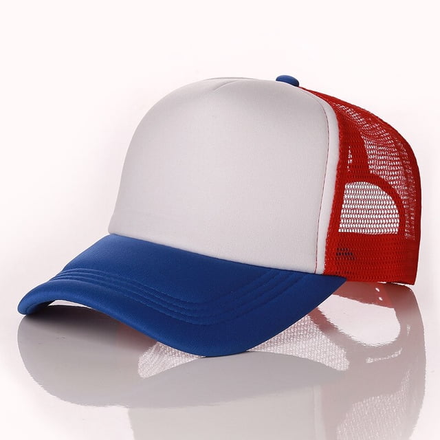 Gorra de béisbol con visera para niño y niña, gorro informal con Cierre trasero, malla, estilo Hip Hop, 2022
