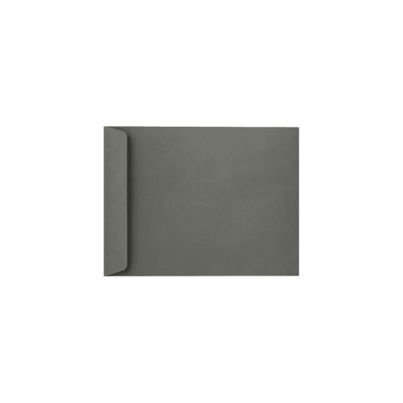 LUXPaper 10 x 13 Open End Envelopes, Smoke Gray, 250/Pack