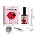thumbnail image 3 of Tooth Crystal Set With Curing Lamp And Glue, 20 Piece Crystal Jewelry Starter Set Tw, 3 of 5