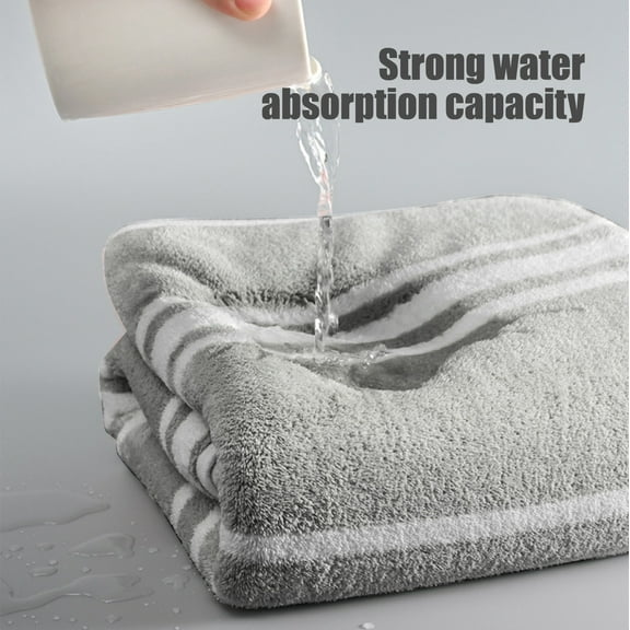 Bath Towels Clearance,Bath Towels,Soft,Quick Drying & Highly Absorbent Towels for Bathroom,Gym,Hotel & Spa,Bath Towels.All Soft Thick Absorbent Dry(Gray 1pc 30*14in)from ANMUYUM