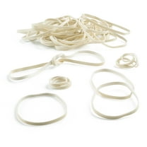 "Rubber Bands - #33 Size - White Rubberbands - 2LB/1000 Count"