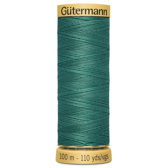Gutermann Natural Cotton Thread 110yd-Blue Grass