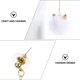 thumbnail image 3 of 1 par de pendientes largos con pompones y orejas de gato para mujer y niña., 3 of 5