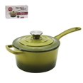 thumbnail image 2 of Hamilton Beach Casserole Ronde en Fonte Émaillée de 2 Litres avec Couvercle, Verte, 2 of 2