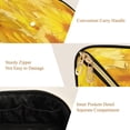 thumbnail image 3 of Iauyy Rhombus Cosmetic Bag with Handle Large Capacity Luxury Twill Travel Makeup Bag ,Open in The Same Direction, 3 of 8