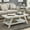 White, variant on Athens Contemporary Wood Shelf Coffee Table