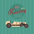 thumbnail image 2 of Vintage Racing 2 Poster Print by  GraphINC Studio (24 x 24), 2 of 2
