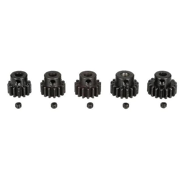 5 piezas 8195 5 mm M1 13t 14t 15t 16t 17t Piñón de motor compatible con Zd Racing