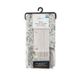 thumbnail image 6 of Mainstays Eco-friendly Terrazzo Waterproof Recycled PEVA Shower Curtain Set and Hooks, Black, White, 6 of 6