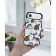 thumbnail image 5 of WIRESTER Shockproof Soft Rubber Cover Case for Apple iPhone 17 Air 6.6" 2025, Brindle Brown English Bulldog Funny Playful Postures On Light Blue Background, 5 of 5