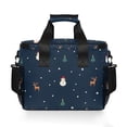 thumbnail image 7 of FORMRS Insulated Cooler Bag 24 Cans Capacity Soft Leakproof Lunch Box with Side Pockets, Christmas Whimsy, 7 of 7