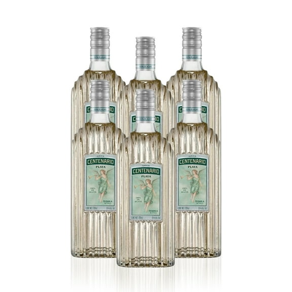 Pack de 6 Tequila Gran Centenario Plata 700 ml