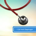 thumbnail image 6 of McKesson Stethoscope, Double-Sided Chestpiece - 22 in Tube, Red, 1 Ct, 6 of 12