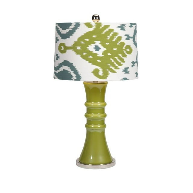 IMAX Corporation Megaran Glass Table Lamp in Green