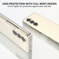 thumbnail image 5 of Allytechgroup Clear Samsung Galaxy Z Fold6 Case, Slim Fit Shockproof Ultimate Protection Hard PC Cover for Women Men, 5 of 5