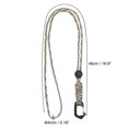 thumbnail image 2 of Uxcell Badge Lanyard 18.8 Inch, Necklace Keychain Cord Metal Clasp Hook Ring Strap for Keys, Camo Apricot, 2 of 5