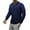 Navy, variant on lmcalzta Mens Lightweight Hoodies Button Drawstring Fall Athletic Sweatshirts with Pockets