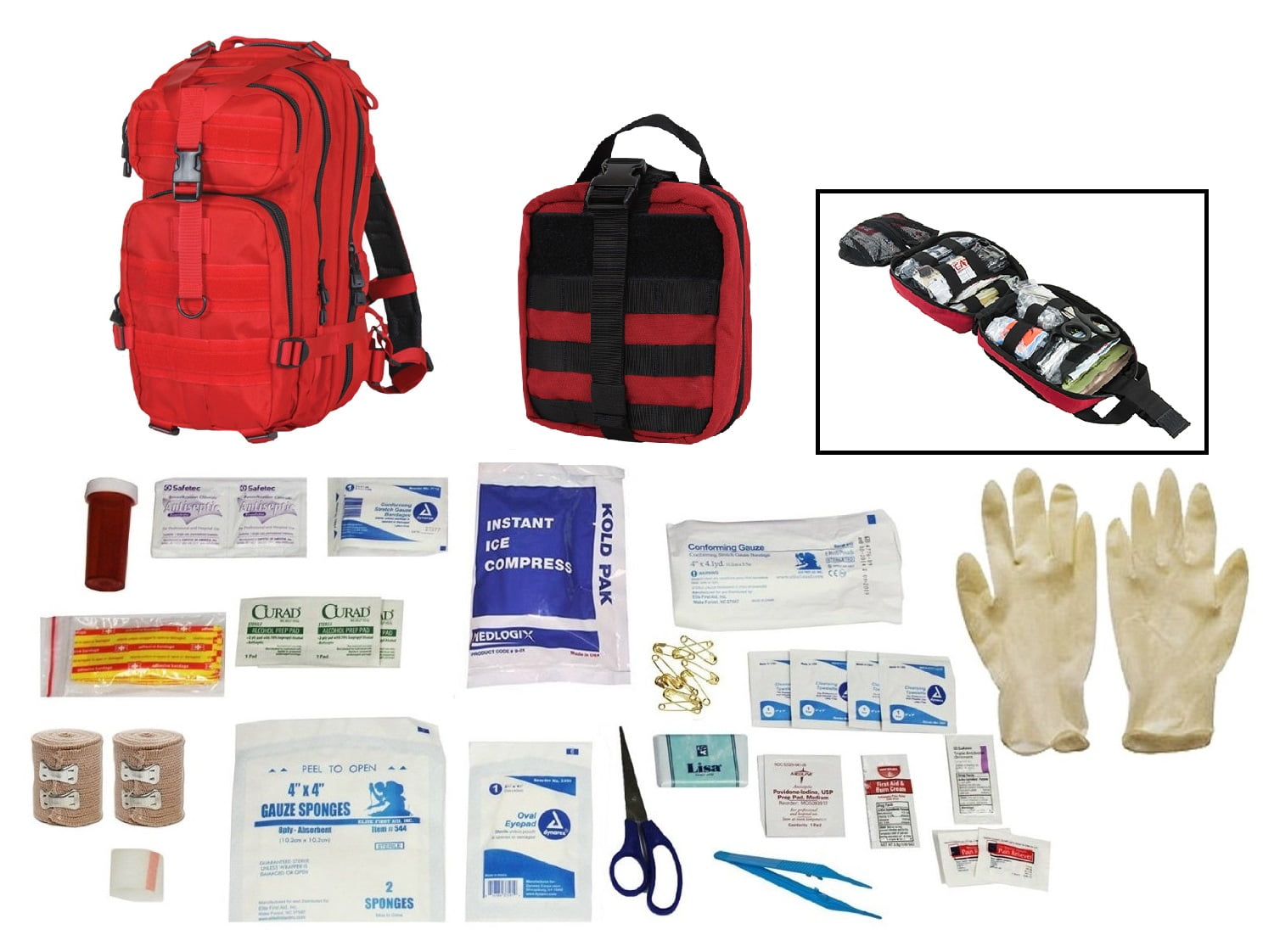 LIUSIYU Tactical/ Sac de Taille de Premiers Secours,/ Pochette EMT 1000D Molle M/édical Pochette en Nylon de Sac m/édical auxiliaire de Sac de Taille de Paquet daccessoire m/édical