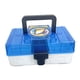 thumbnail image 4 of Caja organizadora de tarjetas coleccionable, recargable, multiusos, para escritorio, hogar y restaurante. Azul claro, 4 of 9