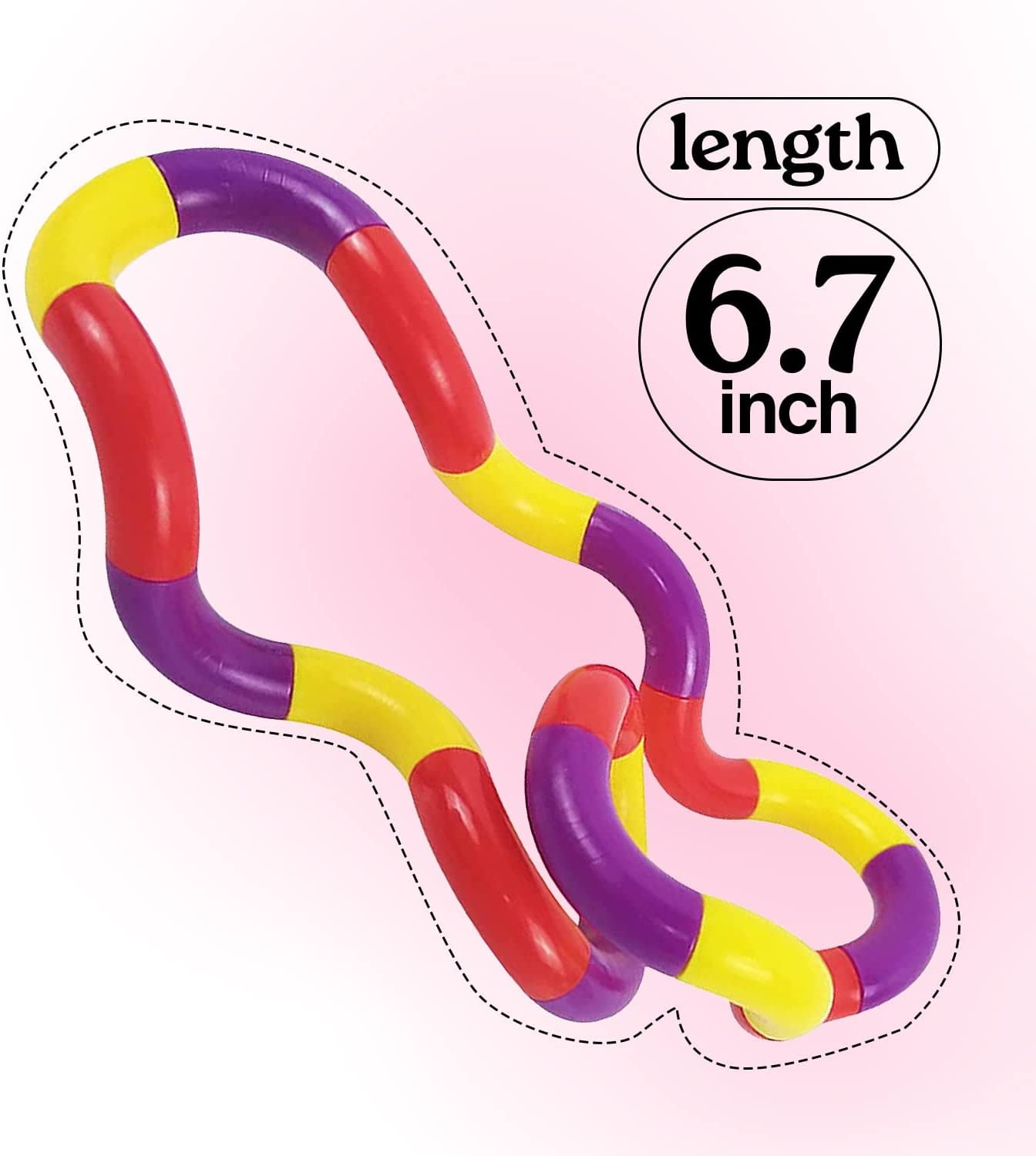 6 Sensory Stones – Fidget Spielzeug Gegen Stress, Für Kinder & Erwachsene, Aus Strapazierfähigem Silikon