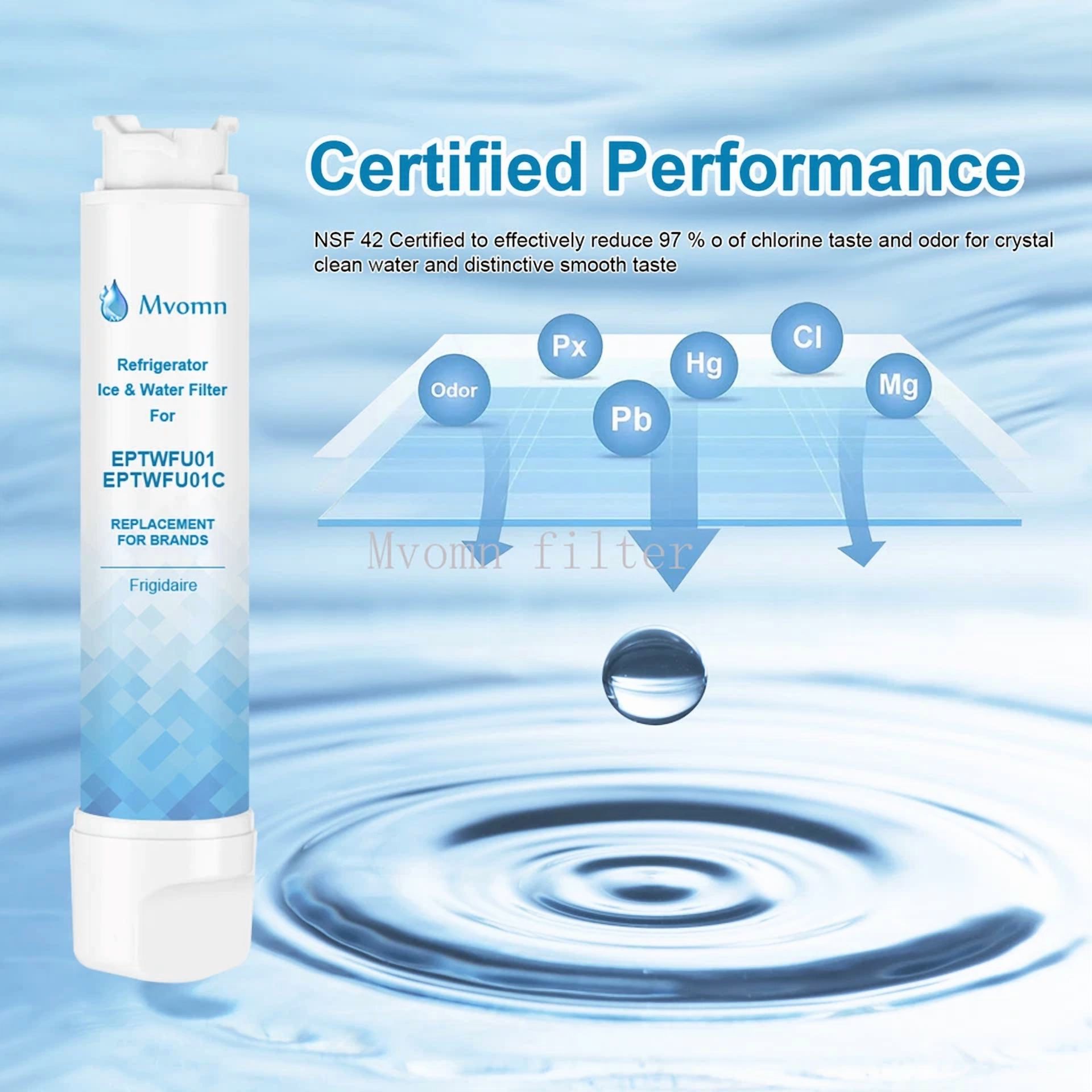 CIRCLE- For Frigidaire Eptwfu01 Pure Source Ultra 2 Refrigerator Water Filter Replac..