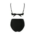 thumbnail image 2 of WILLBEST Trajes de Baño de Natación Para Mujer, Traje de Baño de Maternidad Sólido Para Mujer, Pantalones Cortos Tropicales Con Pecho Ajustable, Conjunto de Traje de Baño, 2 of 8