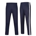 thumbnail image 2 of JUMEYU Pants for Boys Cargo Pants for Boys, Wide-leg Elastic Waist Loose Long Pants Size 17-18 (Navy,17-18 Years), 2 of 5