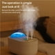 thumbnail image 2 of Purificador De Proyección Multifuncional De 1000 Ml, Humidificador De 2 Salidas, Lámpara De Noche Giratoria Eigraketly HA015485-00, 2 of 7
