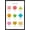 Black Framed Version, variant on Classroom - Shapes 2026 Wall Poster, 22.375" x 34" Framed