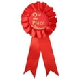 thumbnail image 1 of Blue,Red,White Ribbon Award Set Sports Recognition Ribbons Prize Ribbon 1st 2nd 3rd Place Honorable Ribbon 2nd, 1 of 6