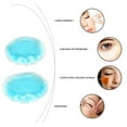 thumbnail image 3 of CUITING 1 Paire de Packs de Glace Réutilisables Masque Rond Protection des Yeux Beauté PVC Compresse Froide et Chaude SPA pour les Yeux Petit Pack de Glace en Gel pour Prévention des Coups de Chaleur Soins de la Peau, 3 of 9
