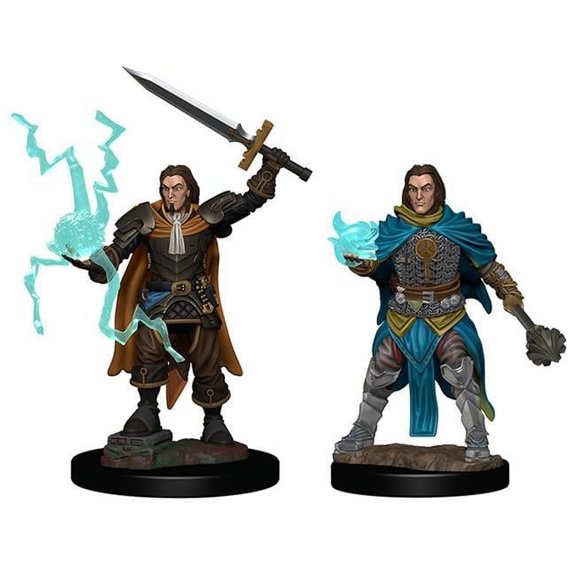 Pathfinder Deep Cuts Human Male Cleric W1 Miniature