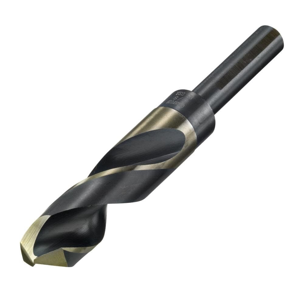 Champion Cutting Tool 25/32In Black Gold Silver And Deming 1/2In Shank Drill