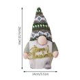 thumbnail image 2 of Navidad resplandor Rudolph decoración Mini gnomo sin rostro iluminado regalos creativos de Año Nuevo, 2 of 7