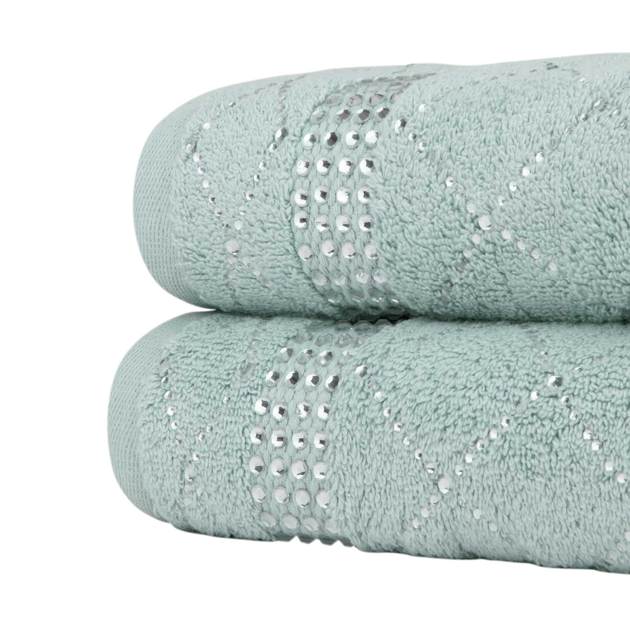 Atlas Hand Towel (Set of 2) - Aqua
