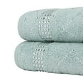 thumbnail image 2 of Atlas Hand Towel (Set of 2) - Aqua, 2 of 7