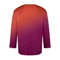 thumbnail image 4 of WEAIXIMIUNG Chemise pour Homme de la Saint-Valentin à Manches 3/4 T-Shirt Décontracté à Manches Trois Quarts T-Shirts Confortable Col Ras du Cou T-Shirt Ajusté Uni, 4 of 4