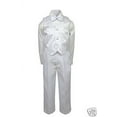 thumbnail image 4 of L17 New Boy Communion Baptism Formal Tuxedo Suit white S M L XL 2T 3T 4T 5 6 -20, 4 of 7