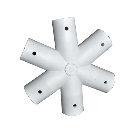 Pvc Hub - Geodesic 6-way 1/2