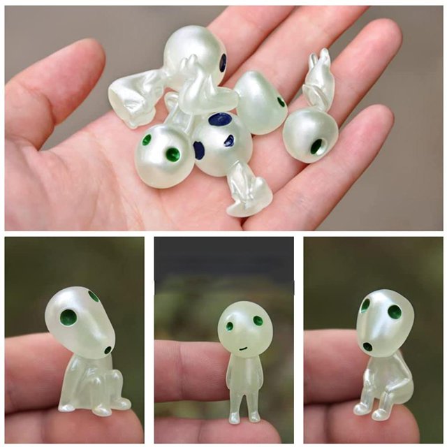 Adornos luminosos para muñecas de árbol, 10 piezas, figuras de elfos de árbol, figuras de elfos de árbol, accesorios para jardín de hadas, muy recomendables