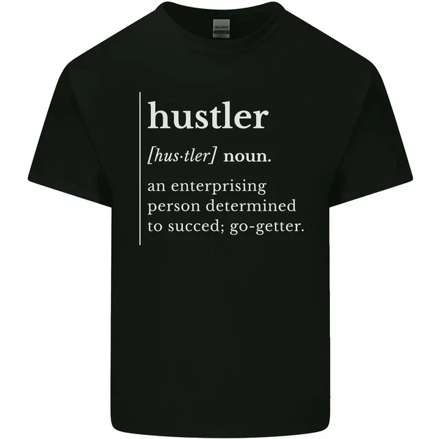 Hustler Definition Hustle Mens Womens S-5XL T-Shirt