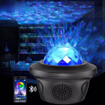 thumbnail image 1 of Lámpara de proyección de luz estrellada, lámpara con patrón de agua, luz láser, luz nocturna de ambiente con carga, barra de audio Bluetooth KTV, 1 of 4