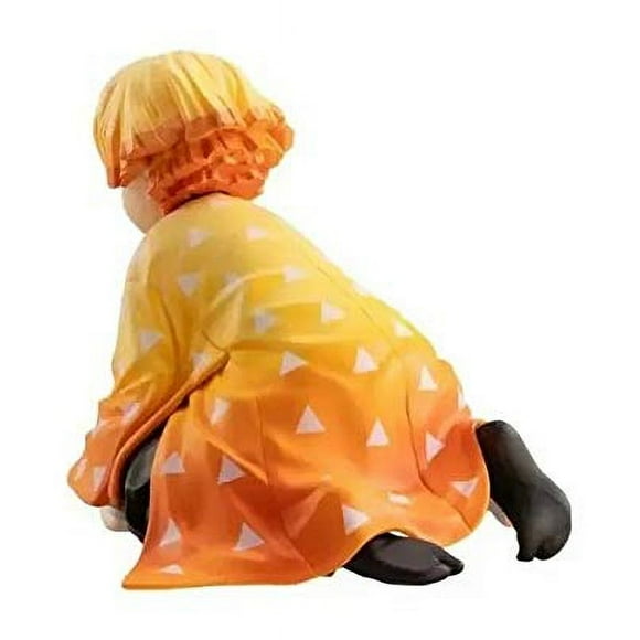Demon Slayer: Kimetsu No Yaiba Figure Agatsuma Zenitsu Figure Anime Statue Miniature Toys for Decoration, for Children, Adults, Anime Fans Gift for Fans